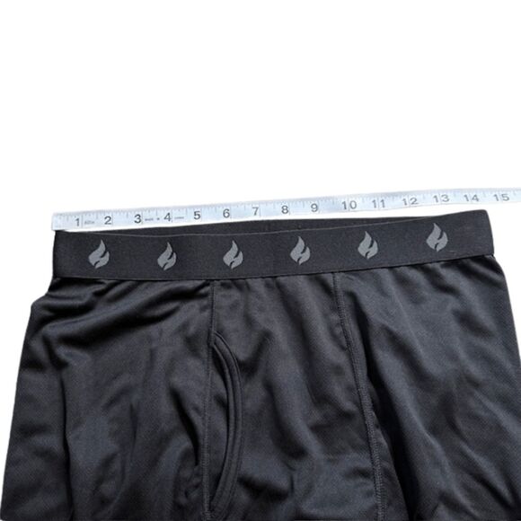Heat Holders Men's Lite Thermal Lightweight Base Layer Pants Black Size Medium - Picture 4 of 6